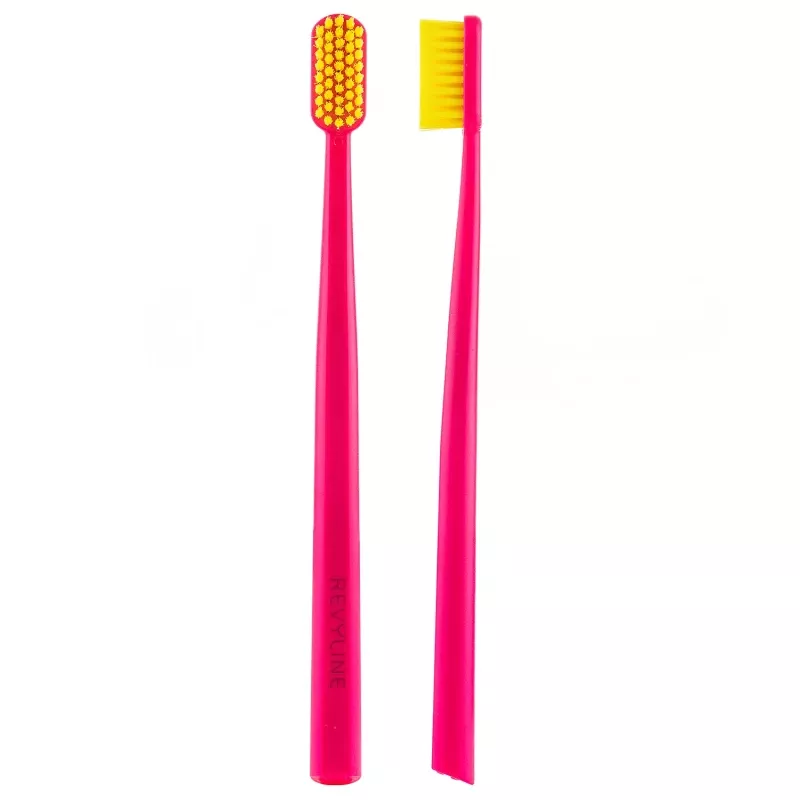 Зубная щетка Revyline SM6000 Smart розовая - желтая, мягкая