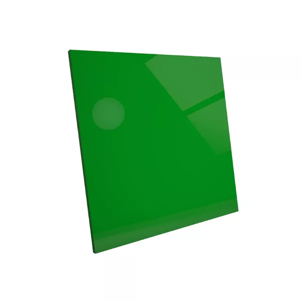 Soft Plate Green - термоформовочные пластины для вакуумформера Plastvac P7, мягкие, зеленый цвет, 3 мм, 5 шт.