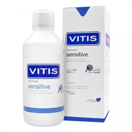 Ополаскиватель для полости рта VITIS Sensitive для чувствительных зубов, 500мл