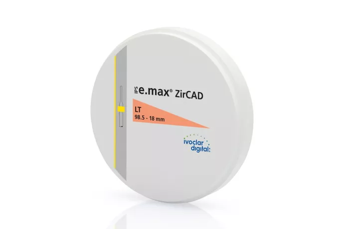 Диски из диоксида циркония IPS e.max ZirCAD LT, A1, 10 мм