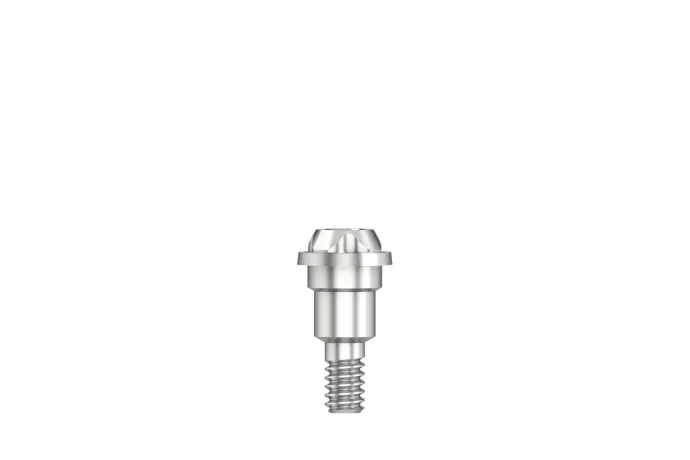 Абатмент MedentiBASE D 3.8 прямой, совместим с серией T, XiVE, D 3.8, GH 1.5 мм