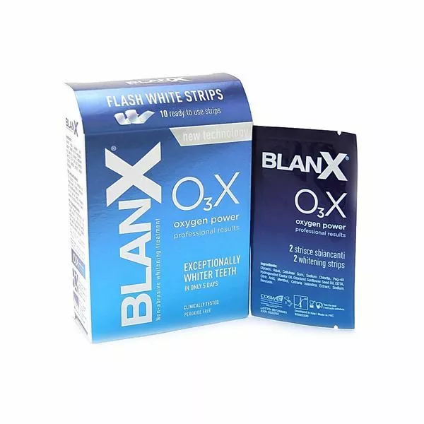 BlanX OX3 - полоски отбеливающие Сила кислорода 10шт