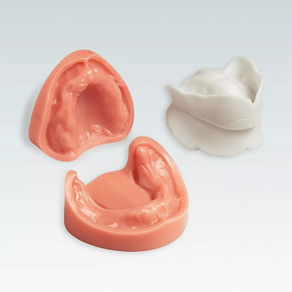 B-3 CSP Стоматологическая модель верхней и нижней беззубой челюсти для ортопедии
