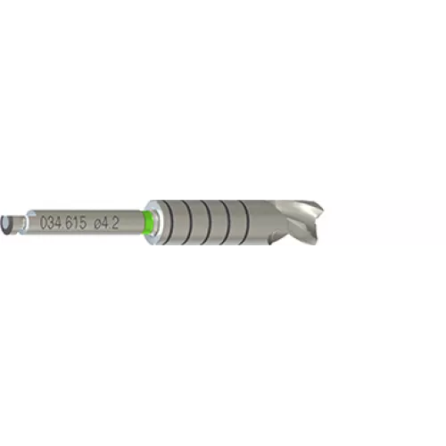 Фреза для хирургии по шаблонам,  4,2 мм, L 32,5 мм, Stainless steel