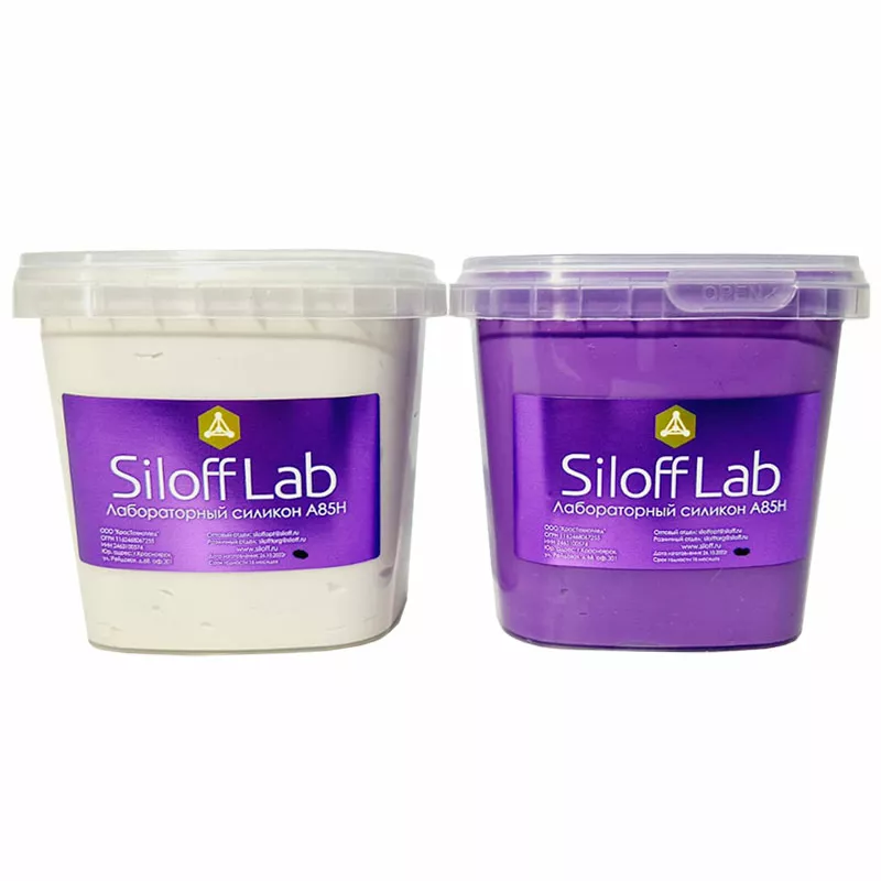 Siloff A85H (0,5кг+0,5кг) / Лабораторный А-силикон