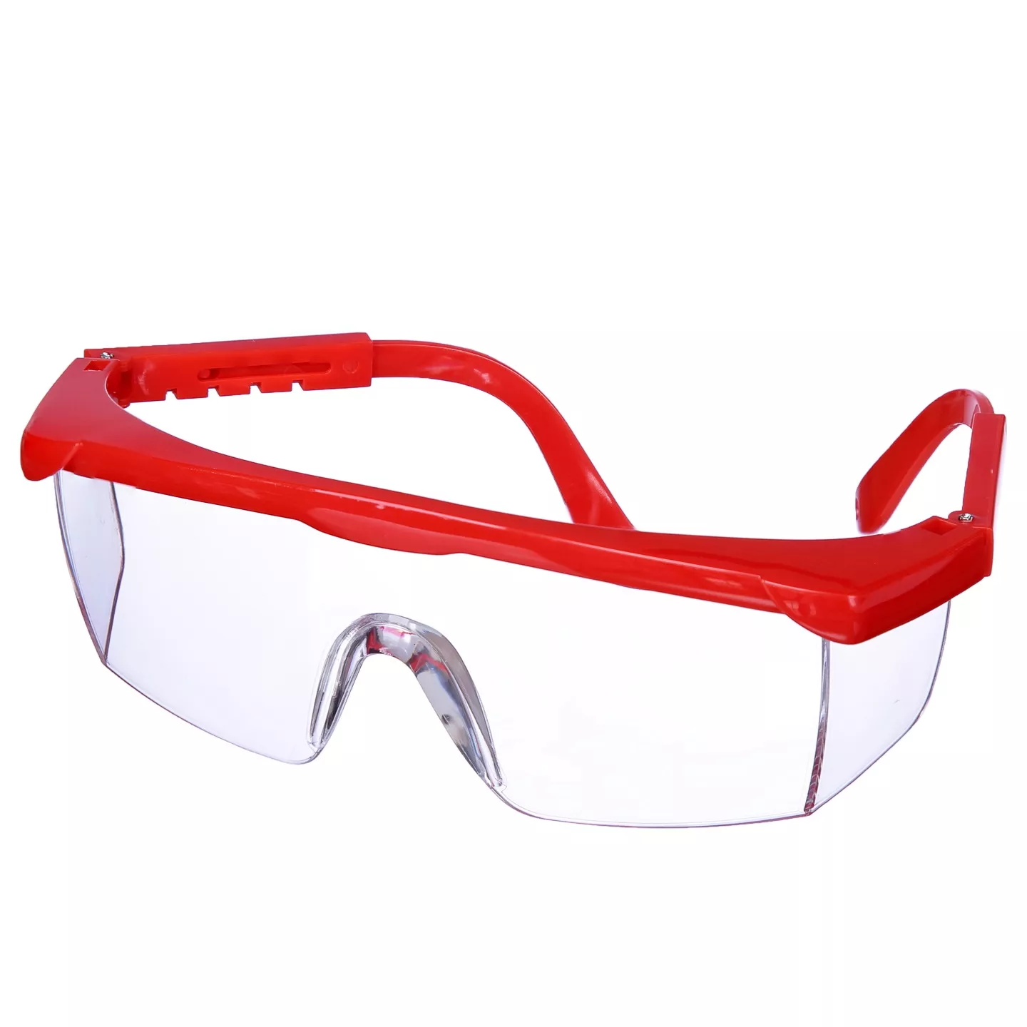 Очки защитные прозрачные с цветной оправой D-736, стоматологические