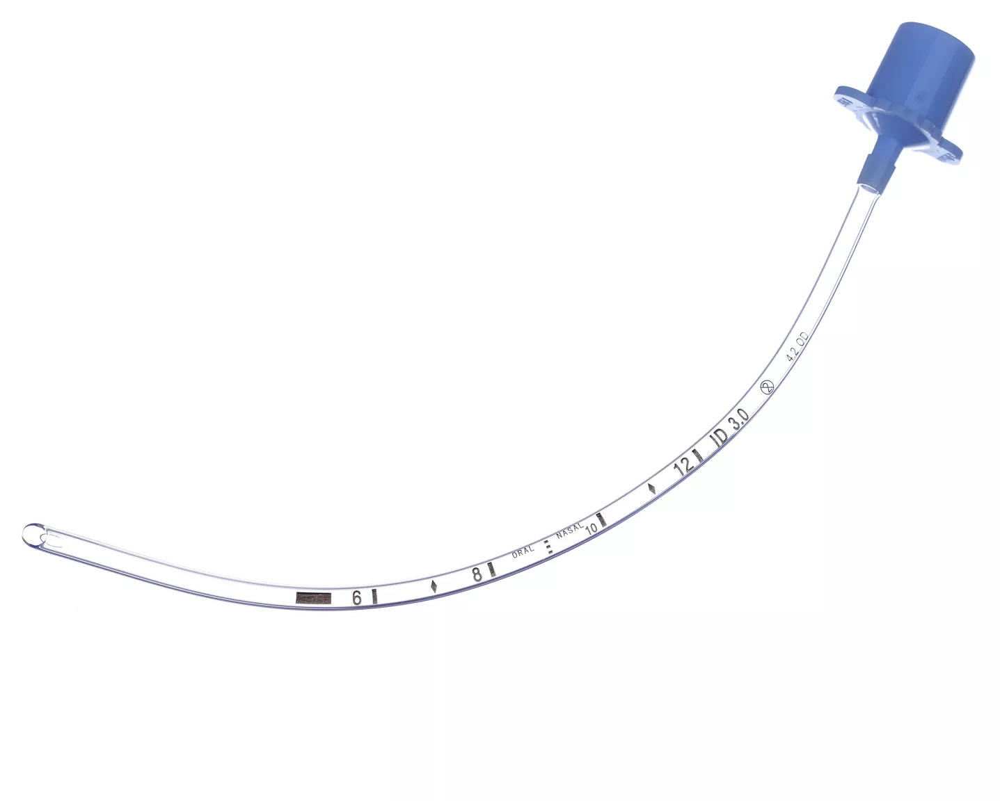 Трубка эндотрахеальная №2,0 без манжеты, внеш. диаметр 3,0мм, длина 140мм, стерильная