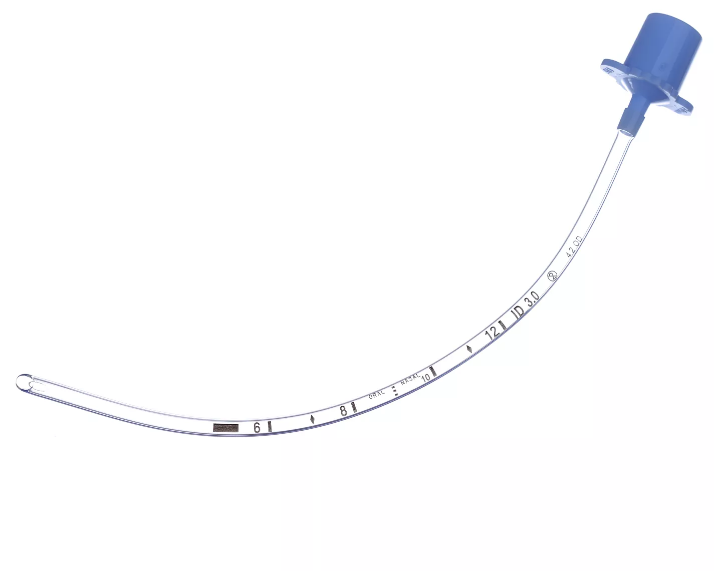 Трубка эндотрахеальная №2,5 без манжеты, диаметр 2,5/3,5мм, длина 170мм, стерильная