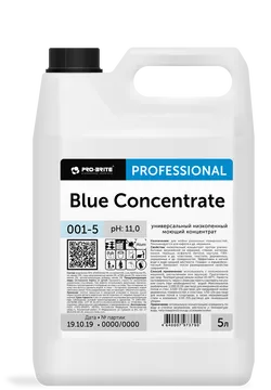 Универсальный низкопенный моющий концентрат Blue Concentrate, 5л