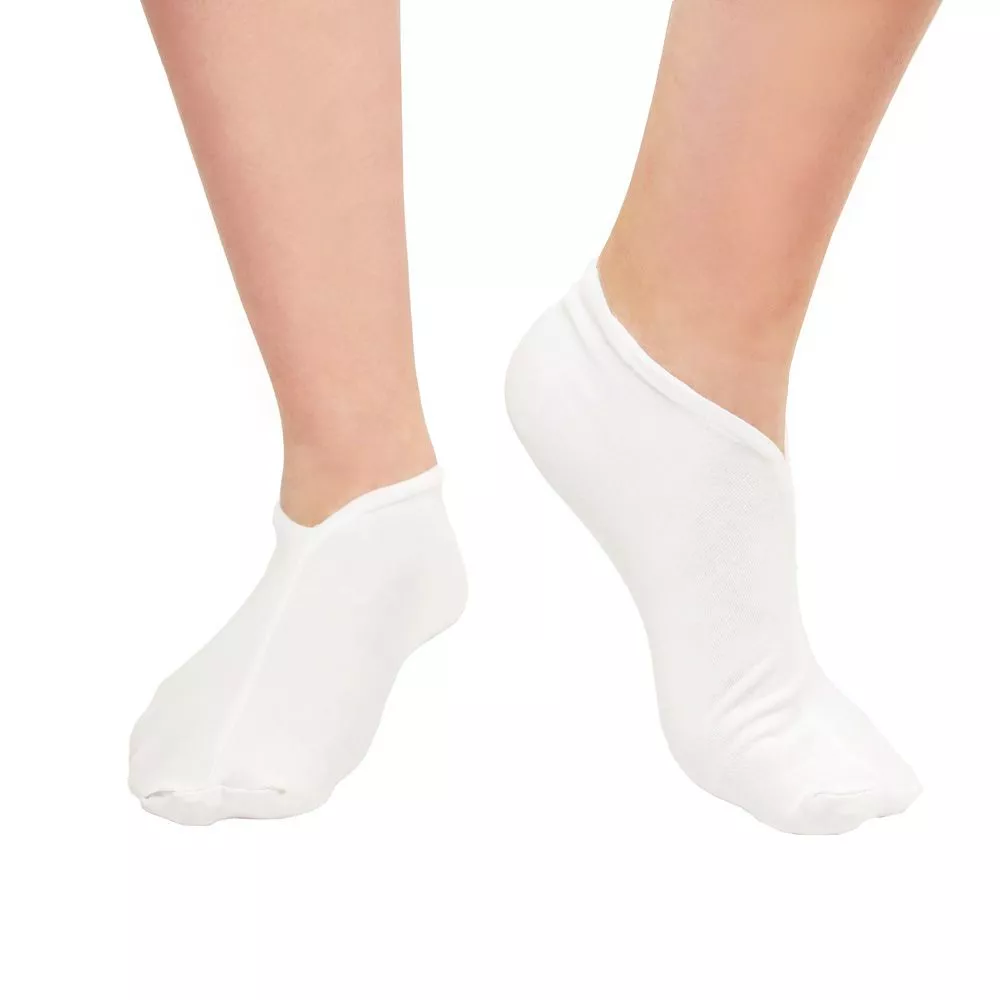 Бахилы (носочки) BEAJOY, материал Хлопок, размер L (43/45), 320*120мм, индивидуальная упаковка, белые