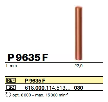 Полир для металла P 9635 F 000.030