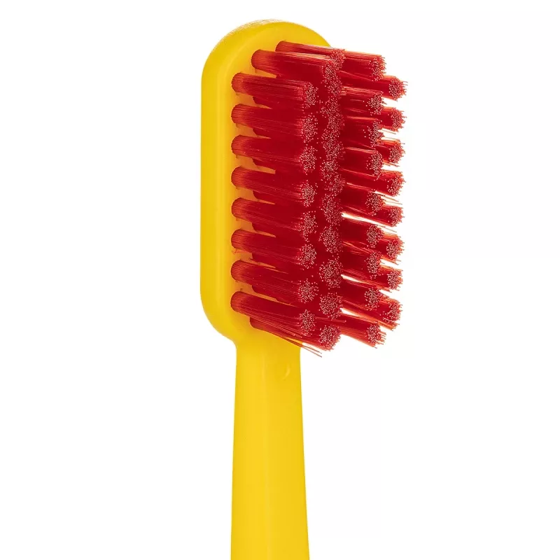 Зубная щетка Revyline SM6000 Ortho красная - желтая, мягкая
