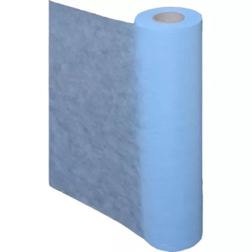 Рулон гигиенический размер простыни 70см*200см, материал СМС 15г/м2, с перфорацией №100, голубой