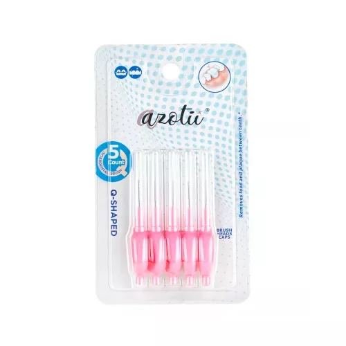 Ершики Azotii Q-SHAPED Interdental Brushes 0,6 мм, 5 шт