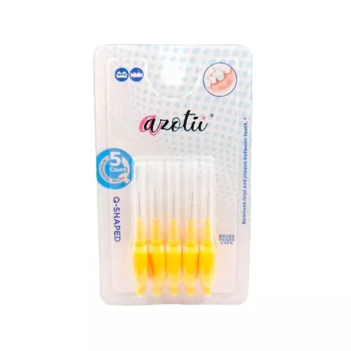 Ершики Azotii Q-SHAPED Interdental Brushes 0,7 мм, 5 шт