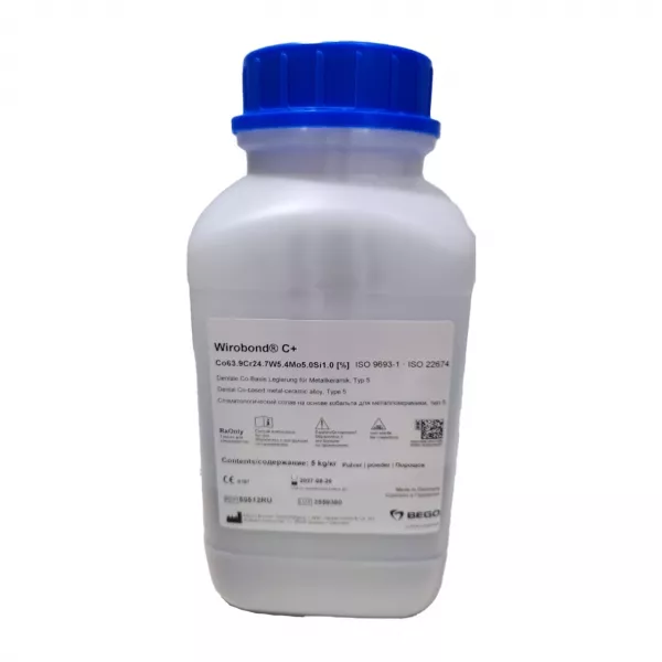 Wirobond® C+ - кобальтохромовый сплав, 5 кг.