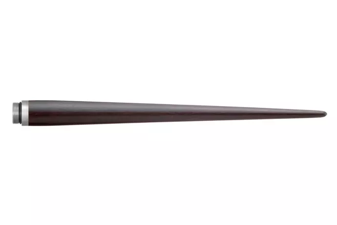 Длинная, односторонняя ручка для инструмента Smile line из эбенового дерева