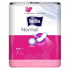 Прокладки женские впитывающие Bella Normal 20шт