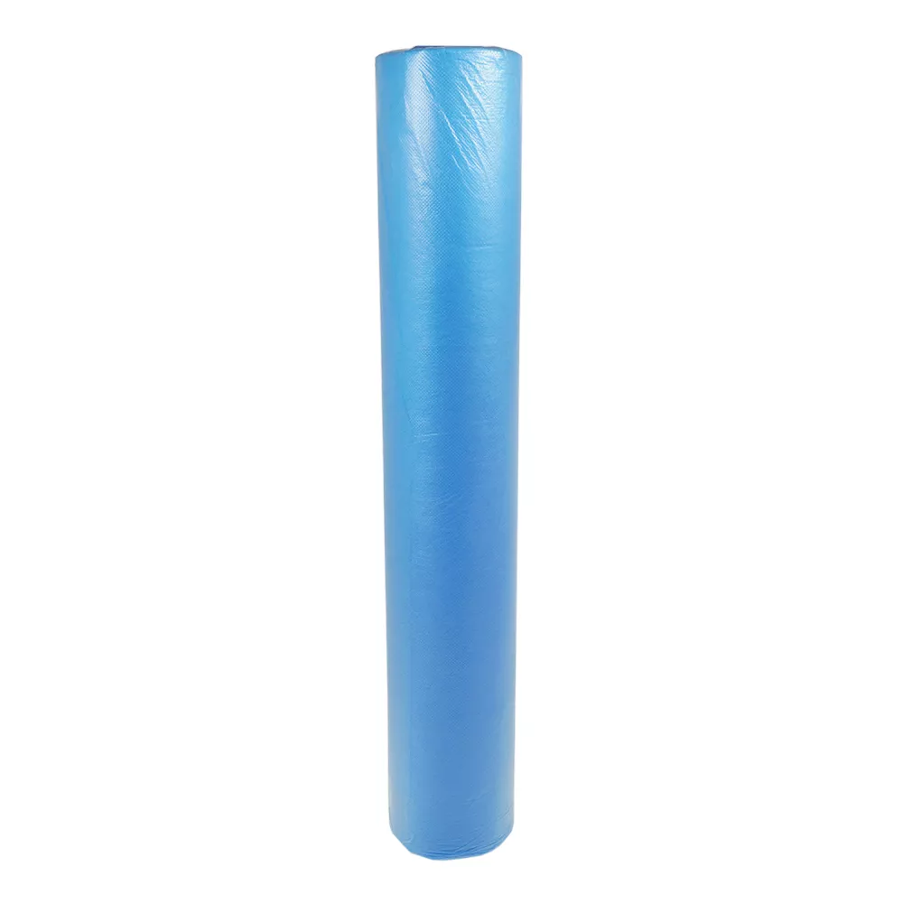 Рулон гигиенический, размер простыни 70см*80см, материал СМС 17/м2, с перфорацией №200, голубой