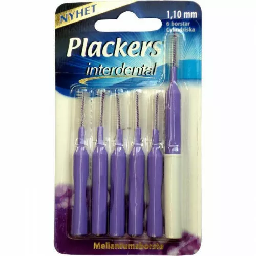 Plackers Interdental межзубный ёршик 1.1 мм