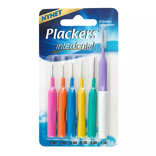 Plackers Interdental межзубный ёршик, 0.4-1.1 мм