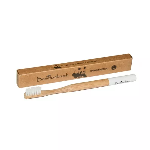 Бамбуковая зубная щетка Bamboobrush