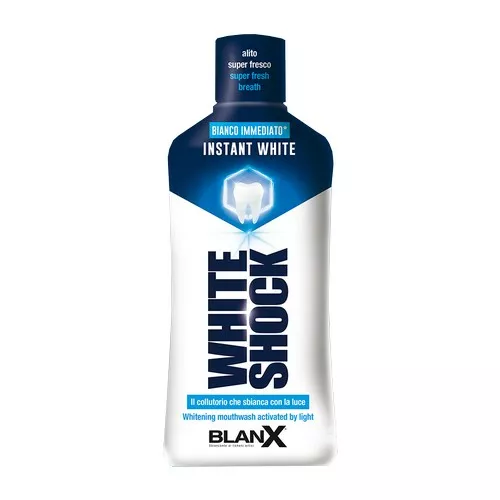BlanX White Shock отбеливающий ополаскиватель, 500 мл
