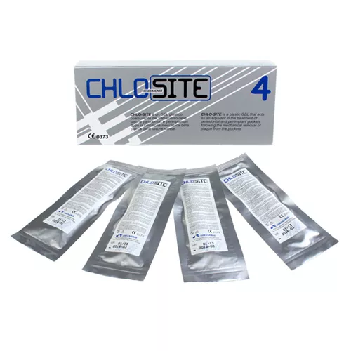 Chlo-Site ксантановый гель c хлоргексидином, 4 шприца по 1 мл
