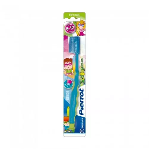 Pierrot Junior Plus зубная щетка с мягкими щетинками для детей от 8 до 12 лет