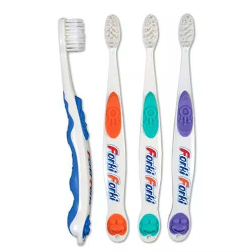 Dr. Care Forki Forki детская зубная щётка с серебром