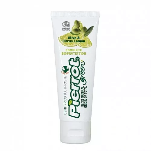 Зубная паста Pierrot Green Olive & Citrus Lemon, 75 мл