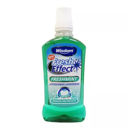 Wisdom Fresh Effect Freshmint Ополаскиватель Мятная свежесть 500 мл