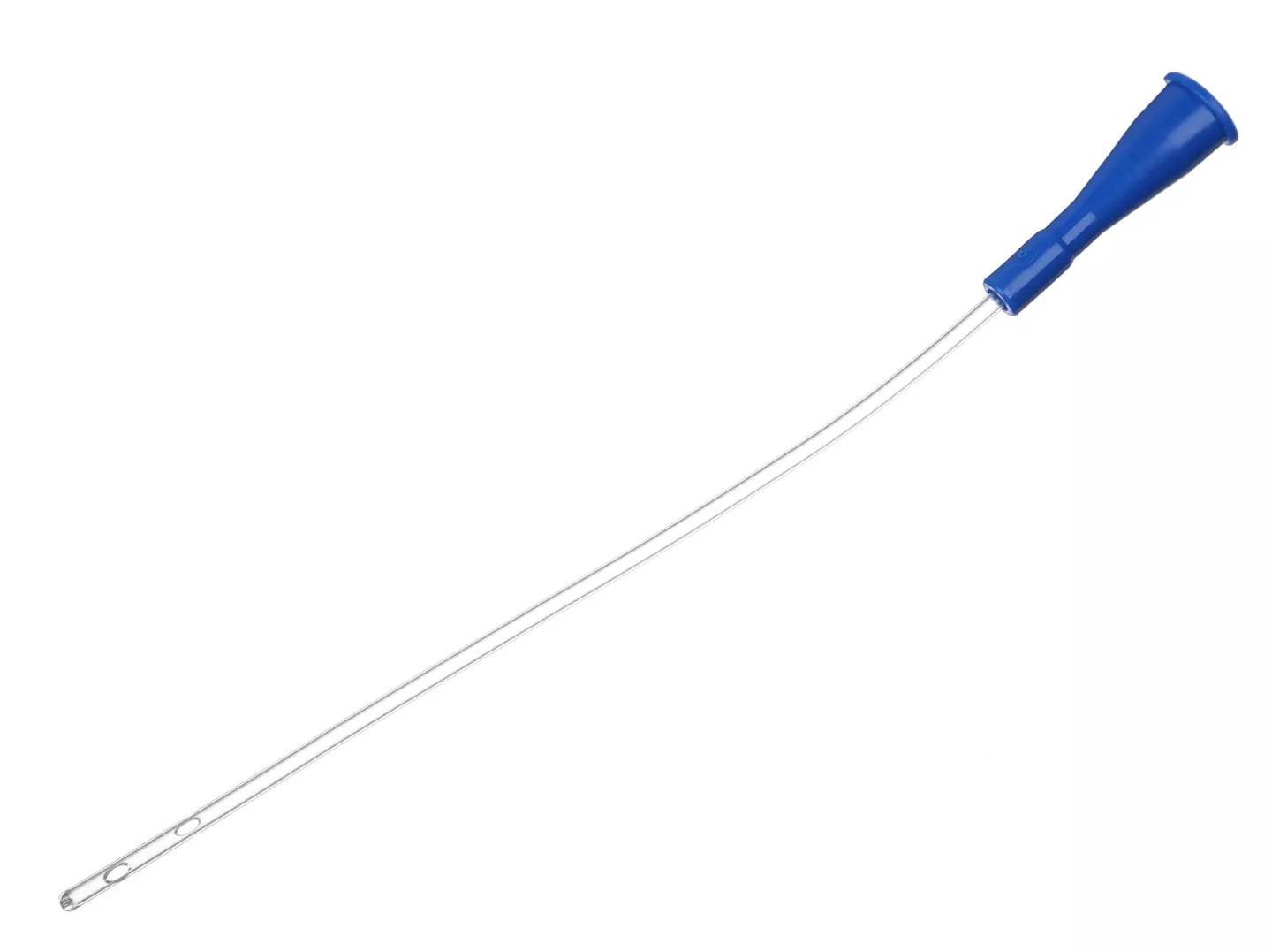 Катетер Нелатона женский CH-08, длина 20см, диаметр 1,7/2,7мм, цвет синий, стерильный