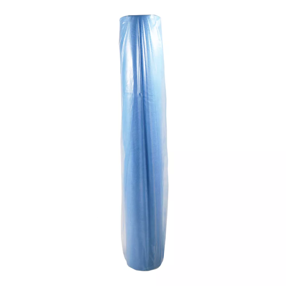 Рулон гигиенический, размер простыни 70см*80см, материал СМС 20г/м2, с перфорацией №200, голубой, с РУ