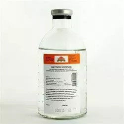Натрия хлорид 0,9% 100,0 (стекл.флакон) №35