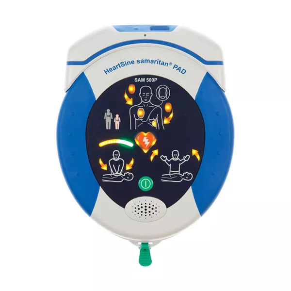 SAM 500Р - полуавтоматический наружный дефибриллятор с функцией CPR Advisor