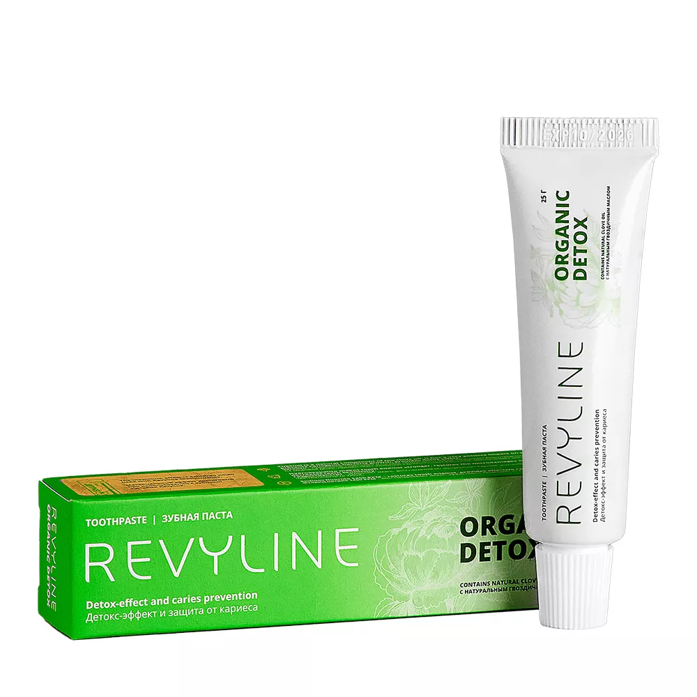 Зубная паста Revyline Organic Detox , 25 г
