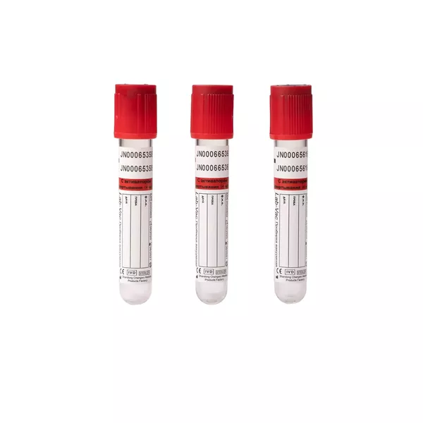 LAB VAC - пластиковые пробирки с активатором свертывания, 9 мл, 100 шт.