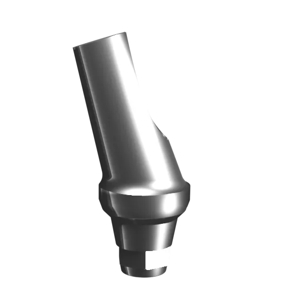 Абатмент титановый угловой 17°, совместим с MegaGen AnyOne (1.0 мм) с винтом