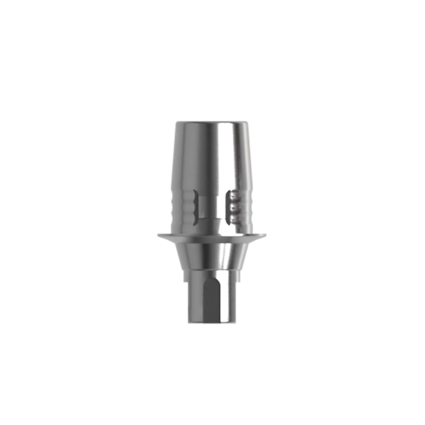 Титановое основание с фиксацией (совместимо с Sirona), совместимо со STRAUMANN BONE LEVEL ⌀ 3,3, с винтом