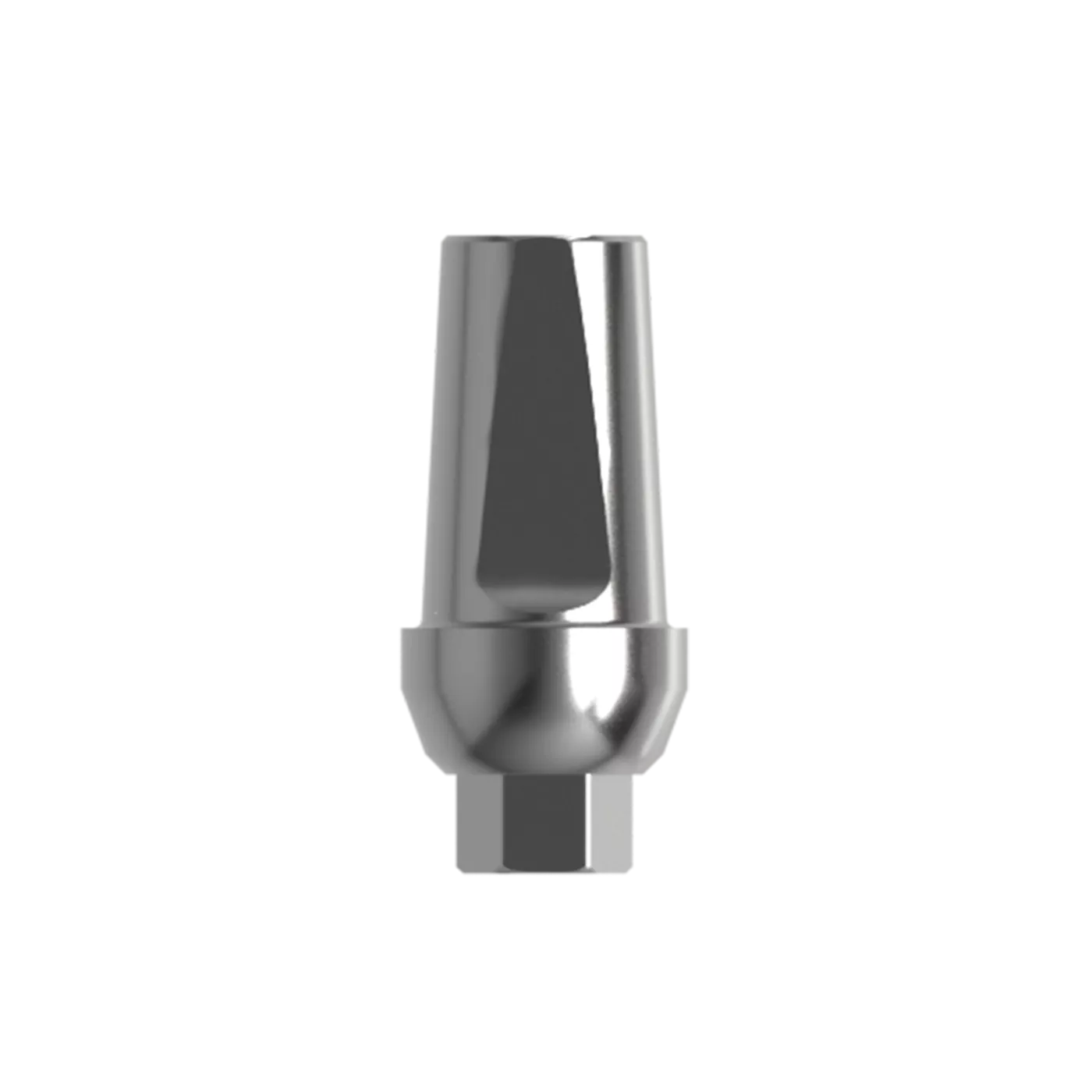 Абатмент титановый прямой, совместим с ALPHA-BIO, MIS, ADIN ⌀ 3,75/4,2 (2 мм), с винтом