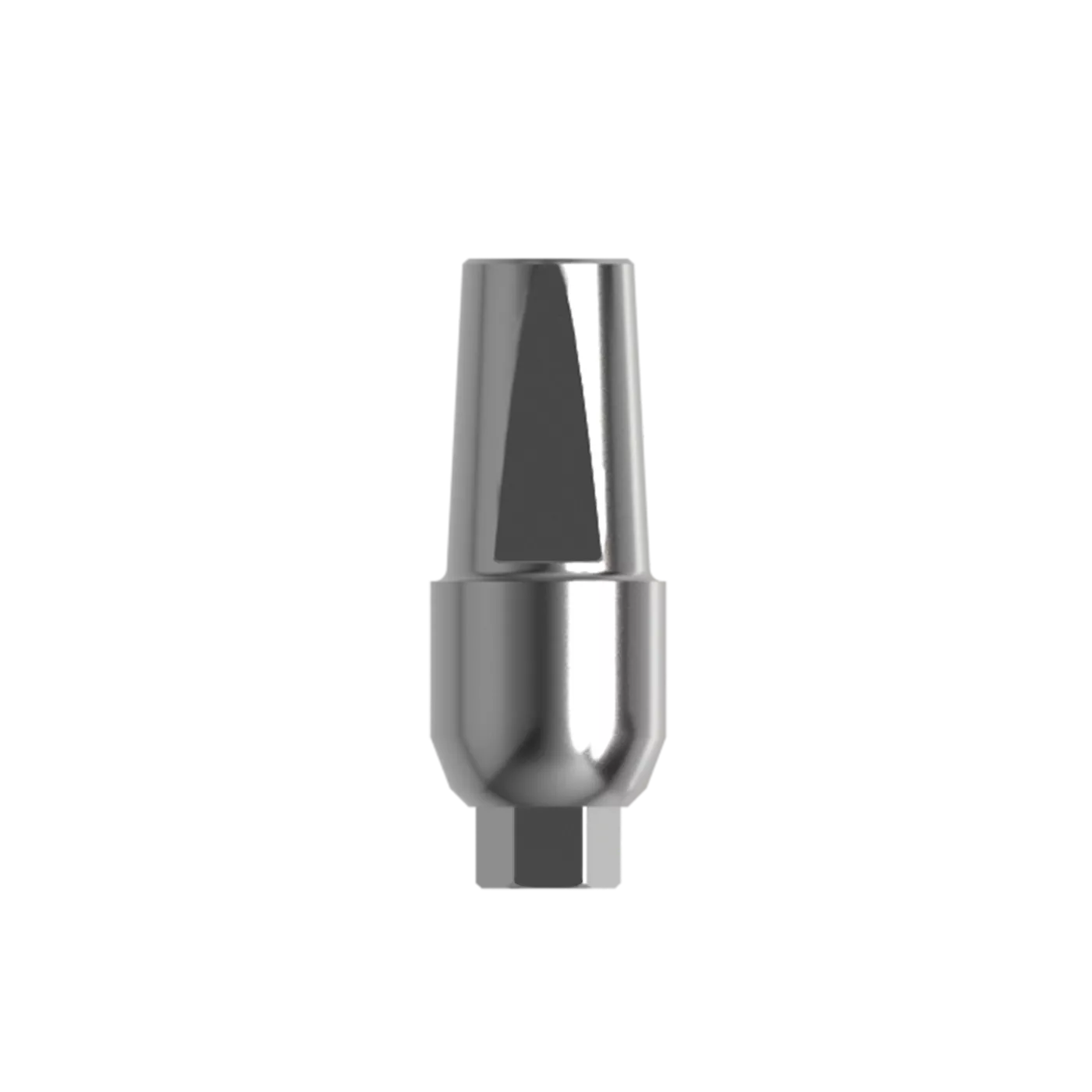 Абатмент титановый прямой, совместим с ALPHA-BIO, MIS, ADIN ⌀ 3,75/4,2 (4 мм), с винтом