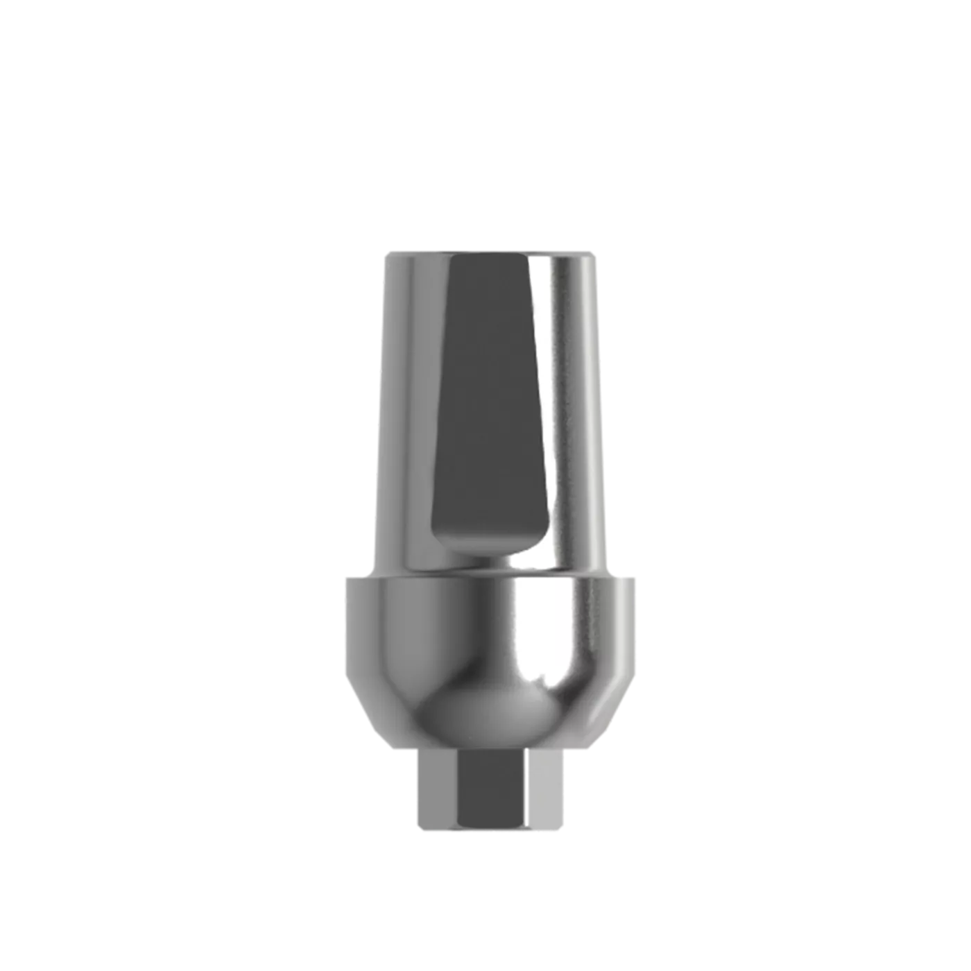 Абатмент титановый прямой, совместим с ALPHA-BIO, MIS, ADIN ⌀ 5,0/6,0 (4 мм), с винтом