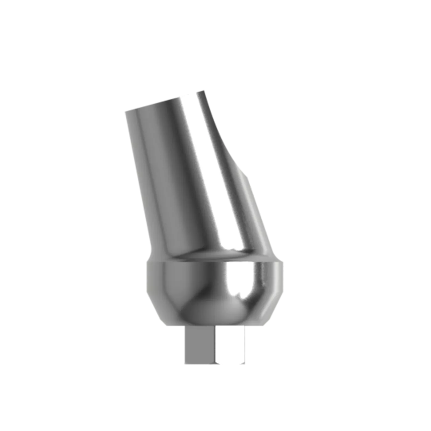 Абатмент титановый угловой 15°, совместим с ALPHA-BIO, MIS, ADIN ⌀ 5,0/6,0 (2 мм), с винтом