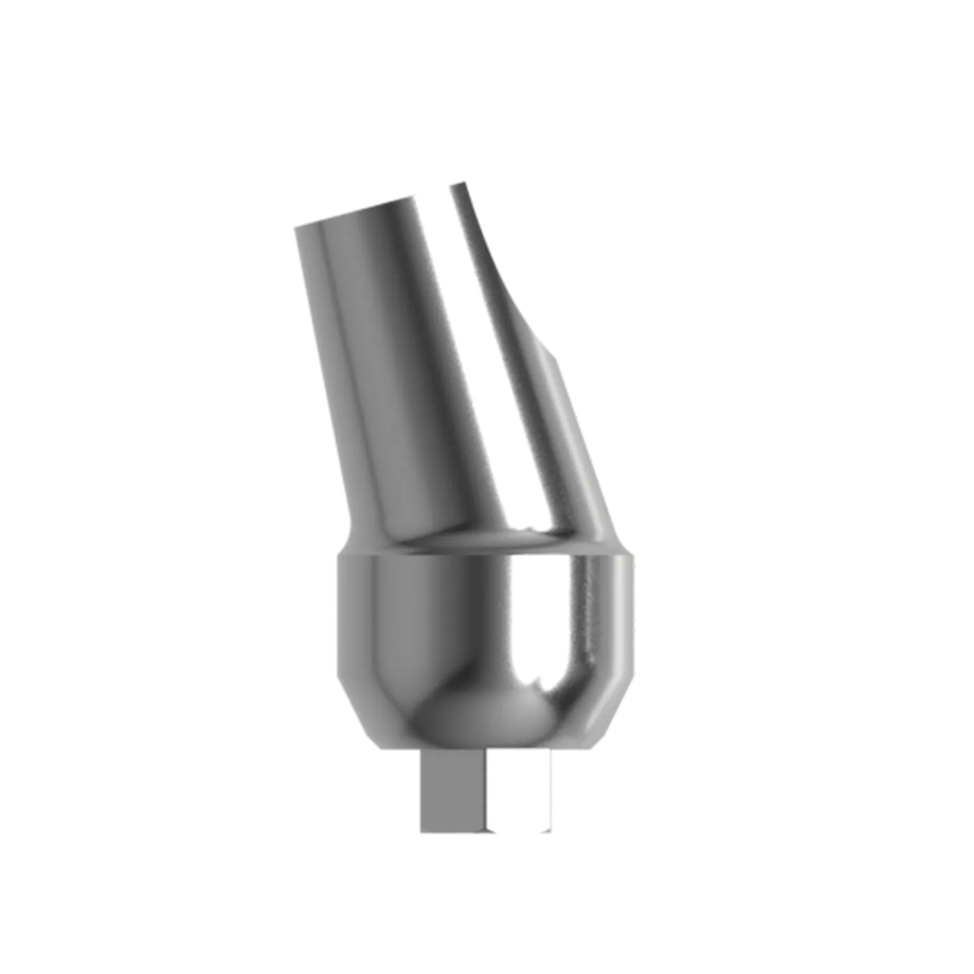Абатмент титановый угловой 15°, совместим с ALPHA-BIO, MIS, ADIN ⌀ 5,0/6,0 (4 мм), с винтом