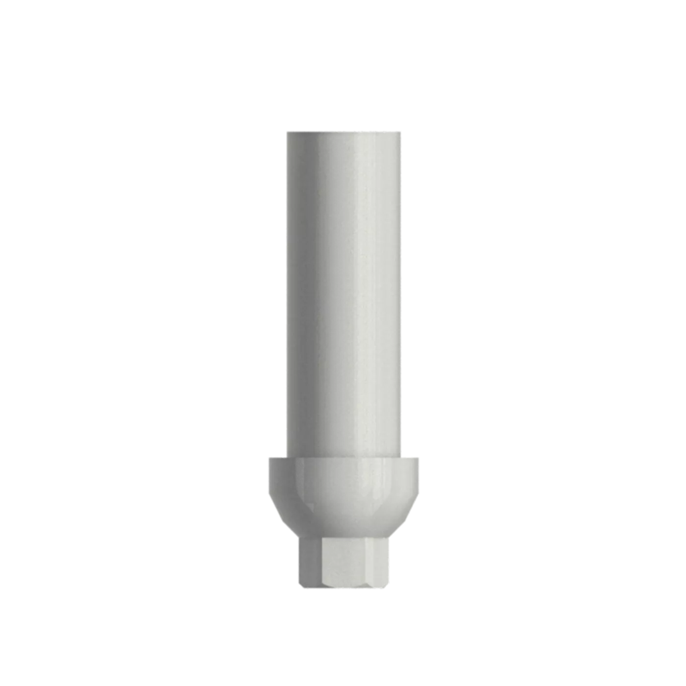Абатмент пластиковый (из беззольной пластмассы), совместим с ALPHA-BIO, MIS, ADIN ⌀ 3,75/4,2, с винтом