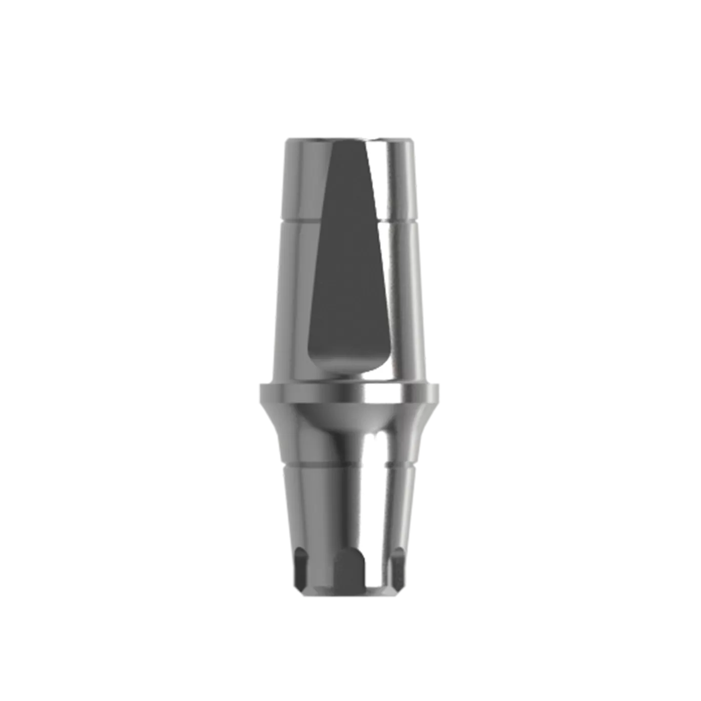 Абатмент титановый прямой, совместим с MIS C1 ⌀ 3,75/4,20 (2 мм), с винтом