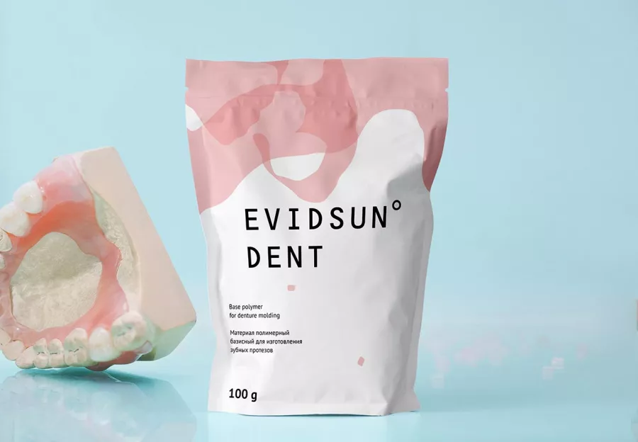 Evidsun Dent Эвидсан Дент материал полимерный базисный, 100г. (цвет 1 )