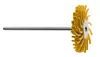 Щетка для полировки термопластов, акриловых смол и металлов 1шт. Evidsun (Желтый, Coarse (Грубая))