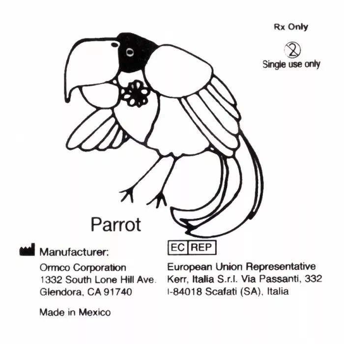 Эластичные тяги в виде резиновых колец( попугай) 630-0013